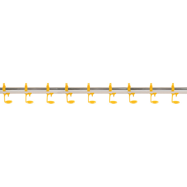 Poultry 15 pcs Plastic Nipple Line